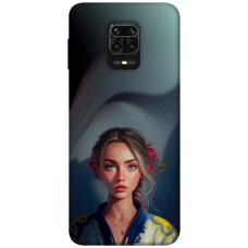 TPU чехол Demsky Lady style 8 для Xiaomi Redmi Note 9s / Note 9 Pro / Note 9 Pro Max