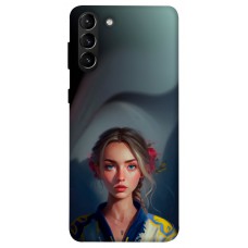 TPU чехол Demsky Lady style 8 для Samsung Galaxy S21+