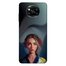 TPU чехол Demsky Lady style 8 для Xiaomi Poco X3 NFC / Poco X3 Pro