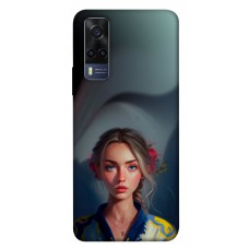 TPU чехол Demsky Lady style 8 для Vivo Y53s