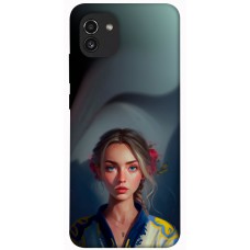 TPU чехол Demsky Lady style 8 для Samsung Galaxy A03