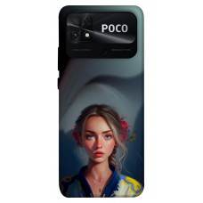 TPU чехол Demsky Lady style 8 для Xiaomi Poco C40