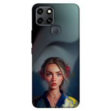 TPU чехол Demsky Lady style 8 для Infinix Smart 6