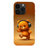 TPU чохол Demsky ведмежа меломан 3 (bear listening music)