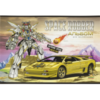 Альбом для малювання А4, 8 аркушів, 100 г/м², на скобі, захисний лак, дизайн 22120-22123