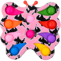 Антистрес Pop It Simple Dimple, 17 см, 10 пухирців, 45642