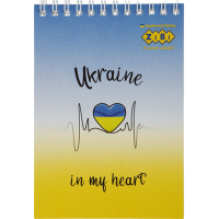 Блокнот на пружині Patriot Motion KIDS Line, А6, 40 аркушів, картонна обкладинка (В асортименті)