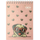 Блокнот на пружині puppies, а6, 40 арк. Карт. Обкл. Kids line