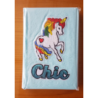 Блокнот пухнастий Єдиноріг, 60 аркушів, лінійка, 70 г/м², 19x13 см (В асортименті)