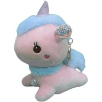 Брелок-м’яка іграшка Єдиноріг зі стразами 15 см 952-2-Н (В асортименті)
