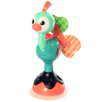 Брязкальце пташка на присосці, 22 см, 13.5x25.5x12.5 см (В асортименті)