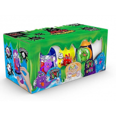 В'язка маса "3 в 1 "magnetic slime", "fluffy slime", "crazy slime fluoric" укр/рос (8) danko toys