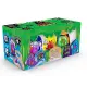 В’язка маса 3 в 1 Magnetic Slime, Fluffy Slime, Crazy Slime Fluoric (українською)/російська, Danko Toys