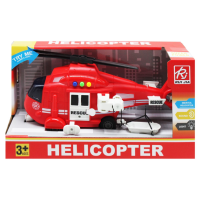 Вертоліт рятувальний, інерційний, озвучений, світлові ефекти (В асортименті)