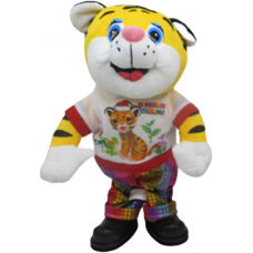 Іграшка музичний рух. "тигреня танцює" 32см, 2в.(2*36)