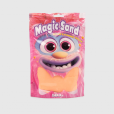 Кінетичний пісок magic sand у пакеті 39403-7 оранжевий, 0, 500 кг стратег