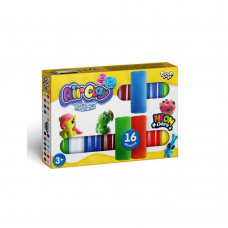 Креативна творчість "air clay" 16 шт рос/укр danko toys