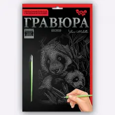 Креативная творчество Гравюра А5, эконом, Danko Toys