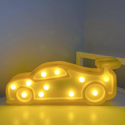 Лампа-нічник дитяча "машина" 17, 5*11, 5см, 3кол.(1*60)