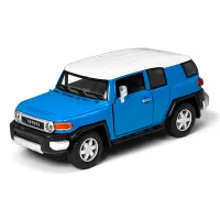 Металевий інерційний джип Toyota FJ Cruiser 5", відкриваються двері (В асортименті)