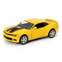 Металева інерційна легкова модель Chevrolet Camaro 2014 5", відкриваються двері