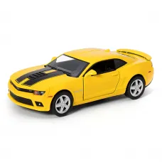 Модель легкова chevrolet camaro (2014) 5'' kt5383fw метал. Інерція відкр. Дв. Коробка
