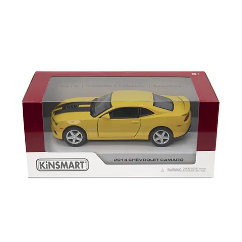 Металева інерційна легкова модель Chevrolet Camaro 2014 5", відкриваються двері