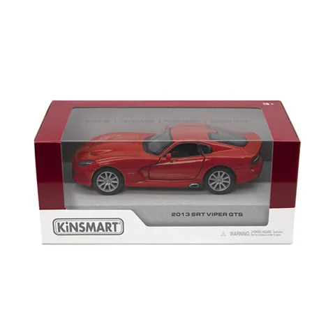 Металева інерційна легкова модель Dodge SRT Viper GTS 5", відкриваються двері