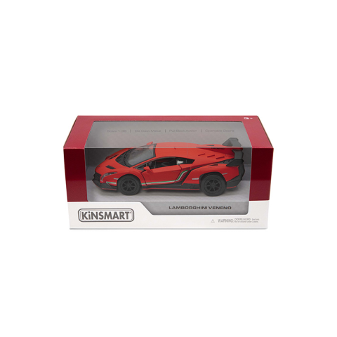 Металева інерційна легкова модель Lamborghini 5" матова, відкриваються двері (В асортименті)