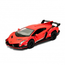 Модель легкова lamborghini 5'' kt5370w matte метал. Інерція відкр. Дв. 3в. 2кол. Коробка