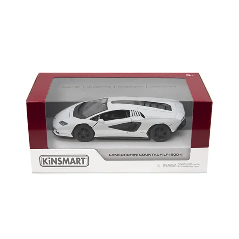 Металева інерційна легкова модель Lamborghini Countach LPI 800-4 5", відкриваються двері (В асортименті)