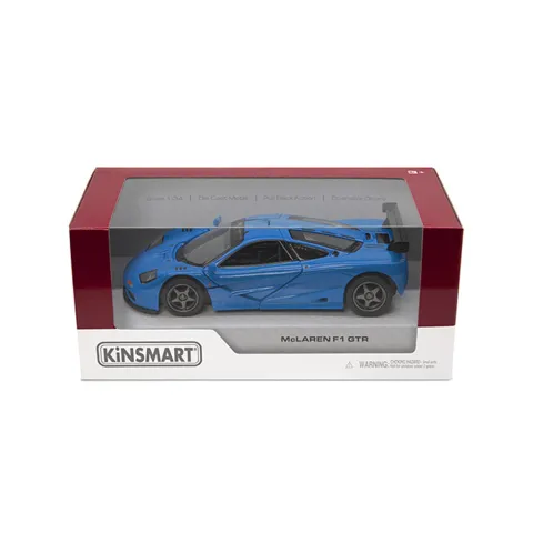 Металева інерційна легкова модель McLaren F1 GTR 1995 5", відкриваються двері (В асортименті)