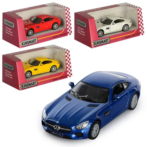 Металева інерційна легкова модель Mercedes-AMG GT 5", відкриваються двері (В асортименті)