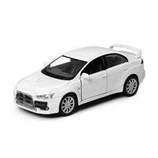 Модель легкова mitsubishi lancer evolution x 5'' kt5329w метал. Інерція відкр. Дв. 4кол. Коробка