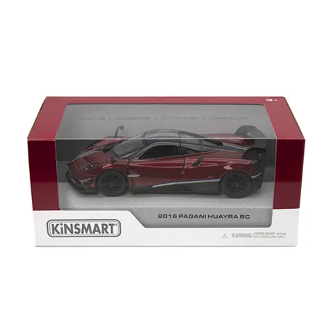 Металева інерційна легкова модель Pagani Huayra BC 2016 5" з принтом, відкриваються двері (В асортименті)