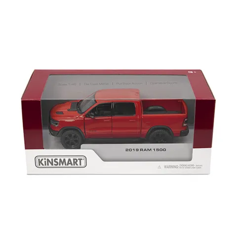 Металевий інерційний пікап Dodge Ram 5", відкриваються двері (В асортименті)