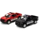 Модель пикап ford f-150 svt raptor supercrew 5'' kt5365wpr police/fire метал. Інерція відкр. Дв. Коробка