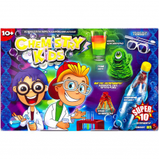 Набір для проведення дослідів "chemistry kids" рос/укр (4) danko toys
