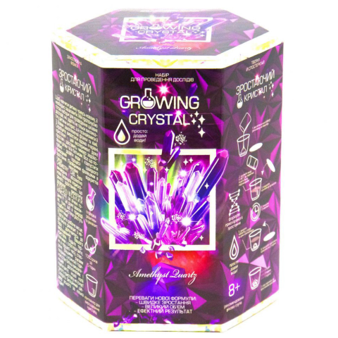 Набір для дослідів Growing Crystal, російською, Danko Toys