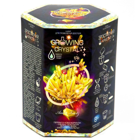 Набір для дослідів Growing Crystal (українською), Danko Toys