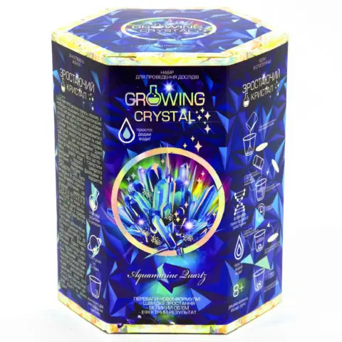Набір для дослідів Growing Crystal (українською), Danko Toys