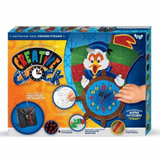 Набір для творчості DankoToys Годинник creative clock (СС-01-01,02,03,04,05) мікс