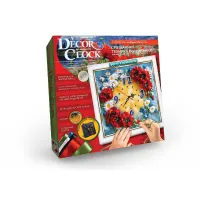 Набір для творчості D’ecor Clock вишивка, Danko Toys