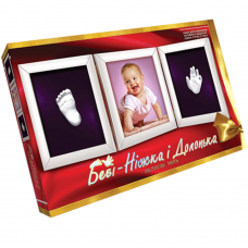 Набір для творчості DankoToys DT БНЛ-01 Відбиток ніжка та долоня