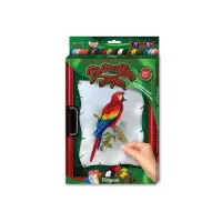 Набір для творчості Вишивка гладдю по номерам на розтяжці, Danko Toys