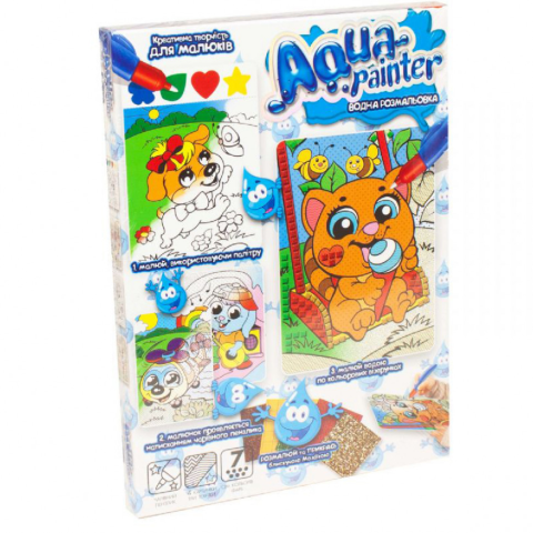 Набір креативної творчості Aqua Painter, російською, Danko Toys