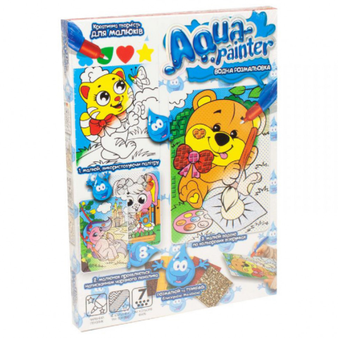 Набір креативної творчості Aqua Painter, російською, Danko Toys