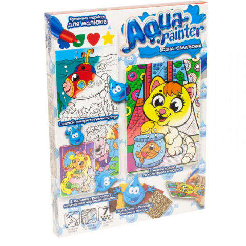 Набір креативної творчості Aqua Painter, російською, Danko Toys