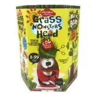 Набір креативної творчості Grass Monsters Head (українською), Danko Toys
