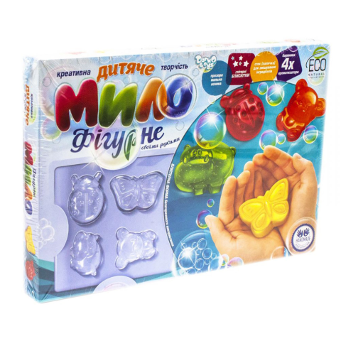Набір творчості Дитяче фігурне мило малий, рос, Danko Toys